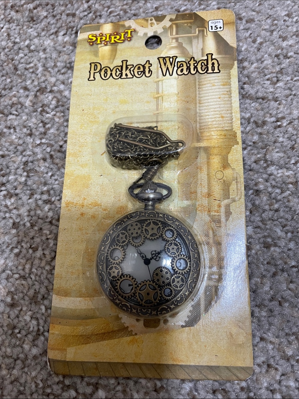 Spirit Steampunk Pocket Watch NEW